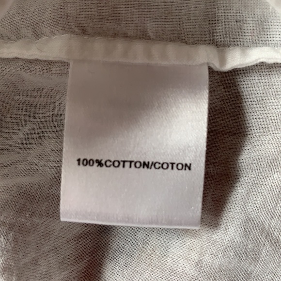 HH Haute Hippie White Chain Button Down Shirt - Picture 9 of 10